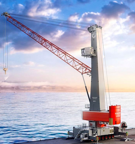 Indian port operator orders three Generation 6 Konecranes Gottwald Mobile Harbor Cranes to electrify bulk handling